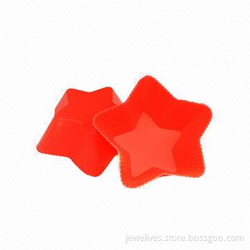Traditional star silicone bakery mold